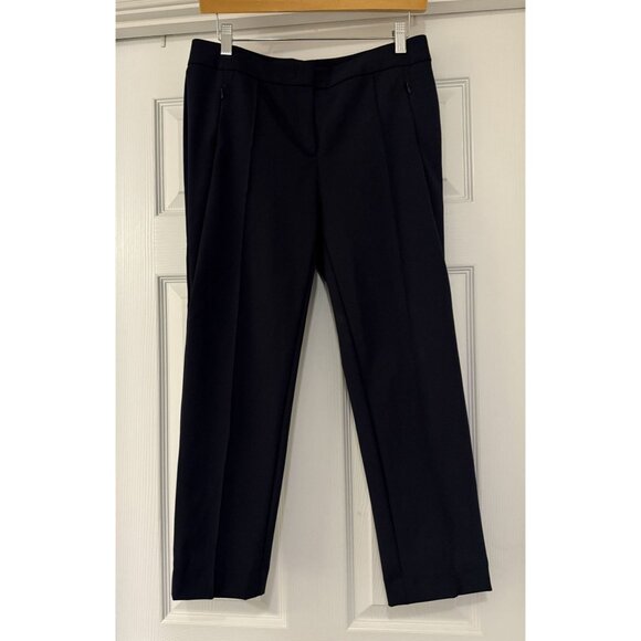 Escada Women's Blue Casual Pleated Dress Pants size Small Business Casual - Picture 1 of 6